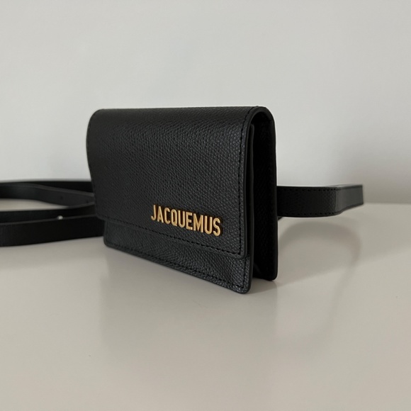 JACQUEMUS Black La Ceinture Bello Belt Bag - Picture 2 of 13